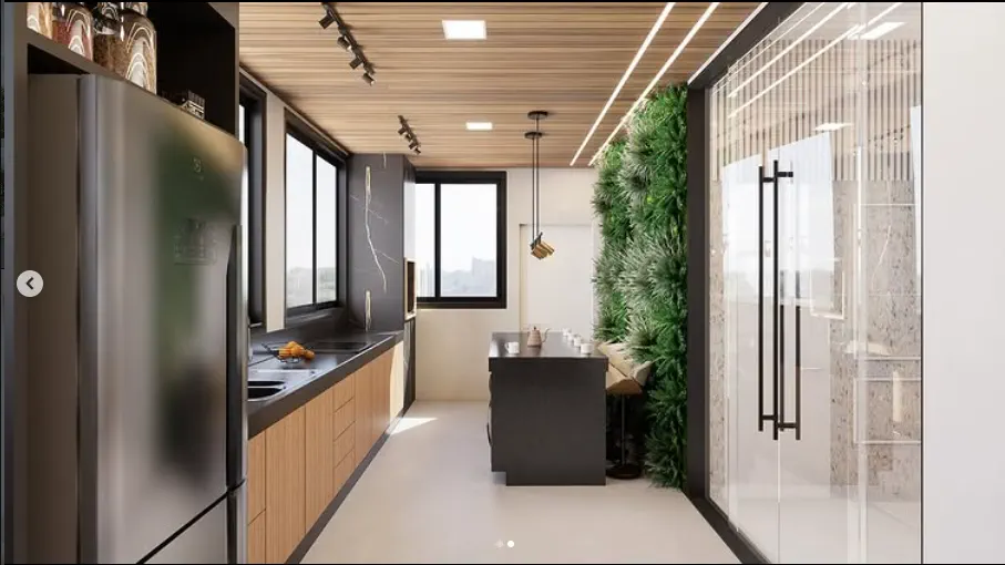 Cozinha Gourmet Ravena — foto 2 de 2, projeto de interiores por Thaynara Félix em Santa Efigênia de Minas (MG)